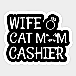 cashier Sticker